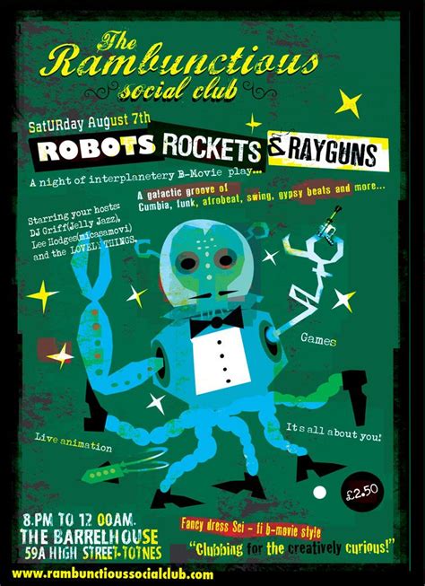 Robots Rockets And Rayguns 2009 Rambunctious Movies Playing B Movie