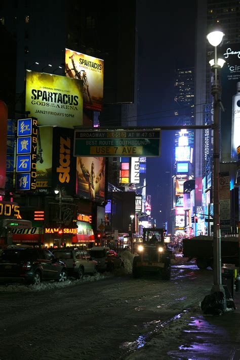 Free Images : light, road, street, night, city, manhattan, cityscape