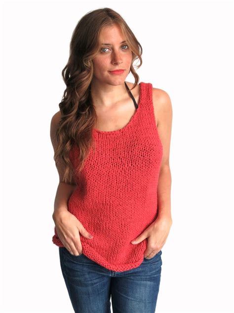 Free Knit Tank Top Pattern Free Knitting Patterns For Tank Tops Are Perfect For The Summer