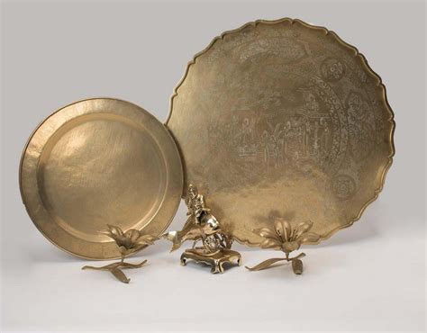 A Collection Of Chinese Brass 19th20th Century Comprising Brass