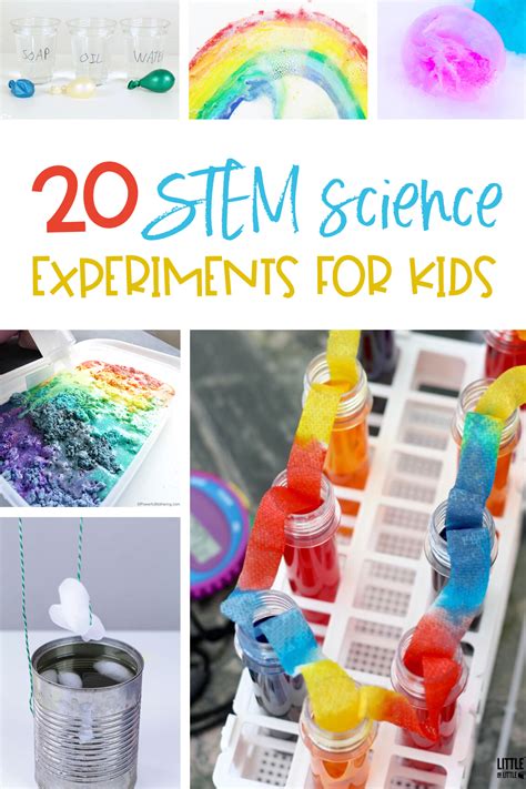 20 Easy And Fun Stem Science Experiments For Kids