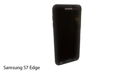 Samsung Galaxy S7 Edge Black 3d Model 3d Model 29 3ds C4d Fbx Ma