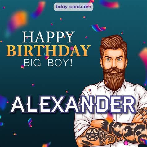 Birthday Images For Alexander Free Happy Bday Pictures And Photos Bday Card Com