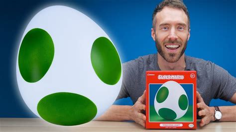 Super Mario Yoshi Egg Light Unboxing Paladone Tv Youtube