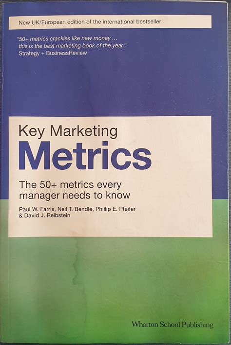Key Marketing Metrics - The 50+ metrics every manager needs to know 1st