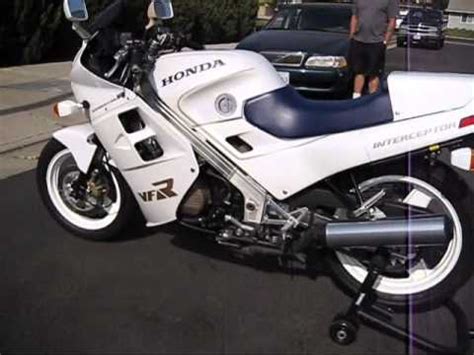 1986 honda vfr750f photo by robert smith. 1986 Honda VFR 700 Interceptor starting & revving - YouTube
