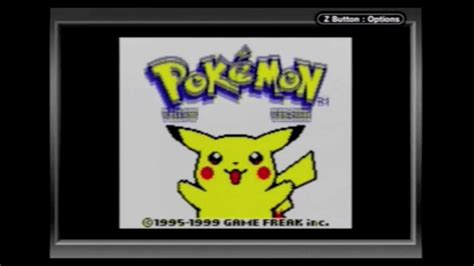 Classic Capture Pokemon Yellow Special Pikachu Edition Gameboy