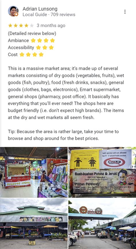 Local Guides Connect More Exploring Of The E Mart Market In Miri