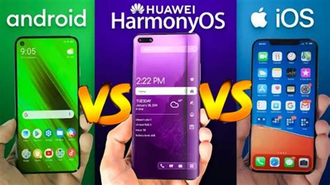 Huawei Named The Main Differences Between HarmonyOS, IOS And Android