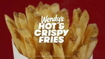 Wendy S Hot Crispy Fries Tv Spot High Fry Ve Ispot Tv