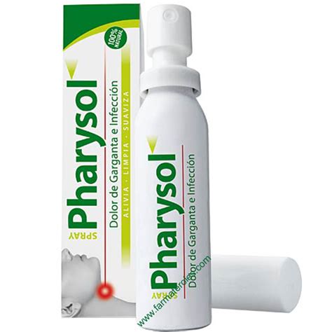 Pharysol Spray 30ml Dolor Garganta E Infección Precio Especial