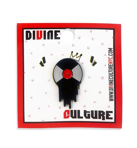 Vinyl Drip Pin Divine Culture