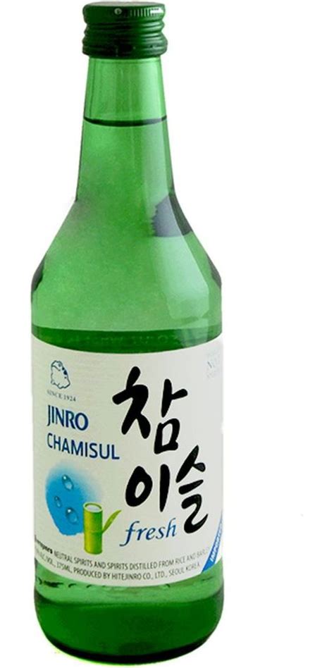 Jinro Fresh Chamisul Soju Astor Wines And Spirits