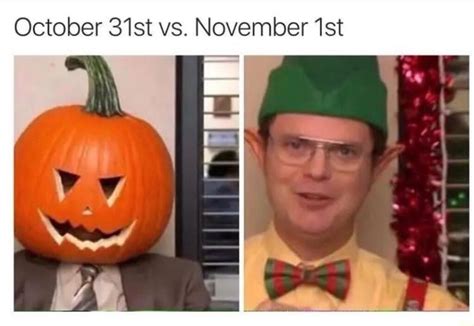 The Funniest October 31st Vs November 1st Memes Lola Lambchops