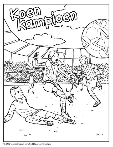 Pin van Natalie Dorrenboom op Coloring pages Kampioen, Kleurplaten