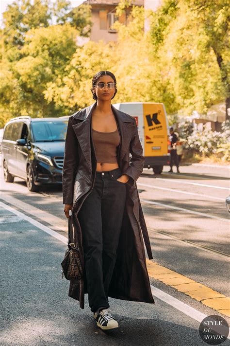Runway bags from spring 2021 collections in new york, london, milan, and paris. Milan SS 2021 Street Style: Imaan Hammam - STYLE DU MONDE ...