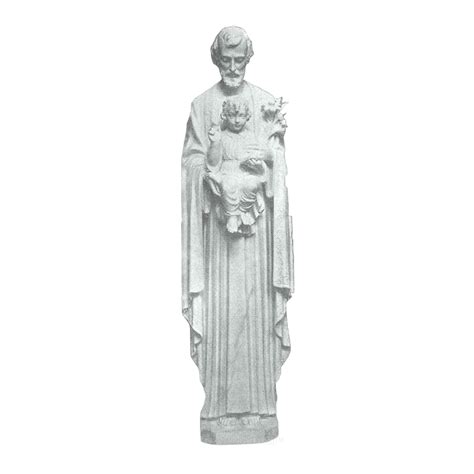 Saint Joseph Granite Statue
