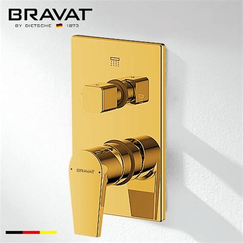2020 popular 1 trends in home improvement, shower heads, home & garden, home appliances with shower filter head and 1. Shop Bravat 2-Way Concealed Wall Mount Shower Valve Mixer ...