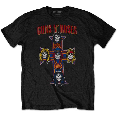Guns N Roses Unisex T Shirt Vintage Cross Wholesale Only And Official