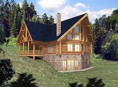 One is the location where the home will be built. two story house plan with walkout basement | Walkout ...