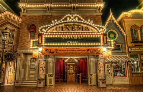 Main Street Cinema Disney Theme Parks Disney Imagineering