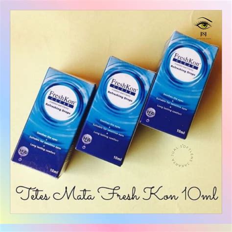 Jual Jsj Freshkon Tetes Mata Khusus Softlens Shopee Indonesia