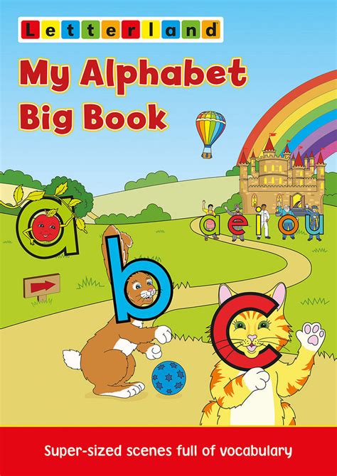 alphabet big book letterland usa