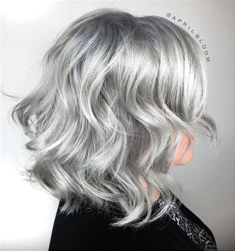 Aprilbloom Ice Cold Silver Hairstyles Makeup Silver Hair Color Short Silver Hair Silver