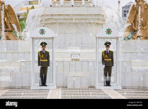 Turkmenistan Ashgabat Ashkhabad Berzengi Independance Park The Monument