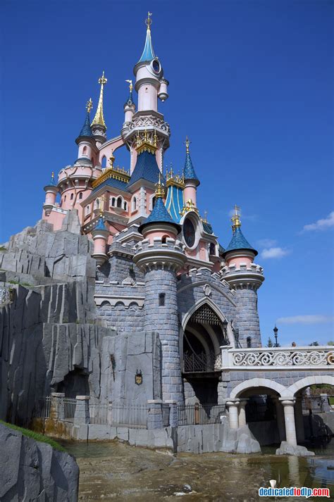 The Beautiful Sleeping Beautys Castle In Disneyland Paris