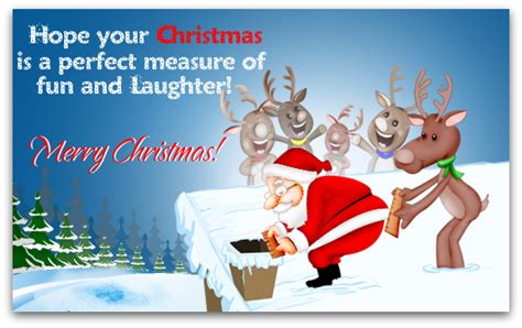 E Cards N Greetings Funny Christmas Card