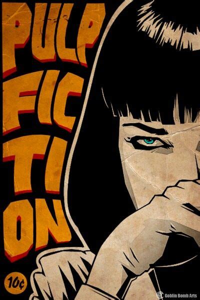 Pin By Daniela González On Pulp Fiction Pop Art Comic Movie Poster
