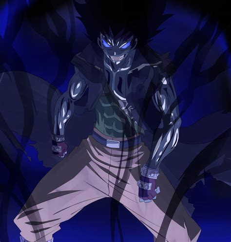 Gajeels Iron Shadow Dragon Force Form Fairy Tail By Monekyjeans On
