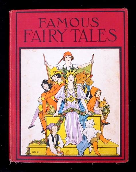 Famous Fairy Tales A Nursery Tales Book Old Childrens Books Fairy