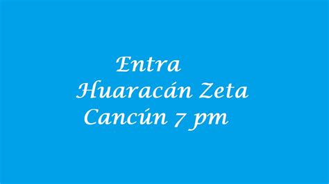Los vientos están cercanos a 150 kilómetros por hora y ha provocado fallas eléctricas en la zona javier. Huracan Zeta 2020 Cancun | Alex Cosmos Vlogs - YouTube