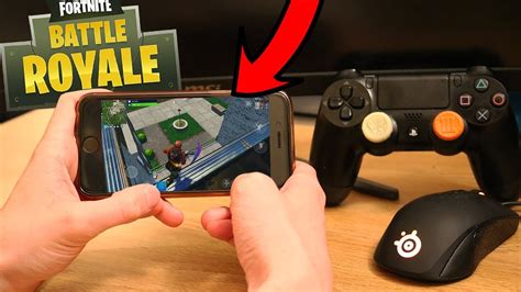 New Fortnite Battle Royale Mobile Gameplay Play Fortnite On Your