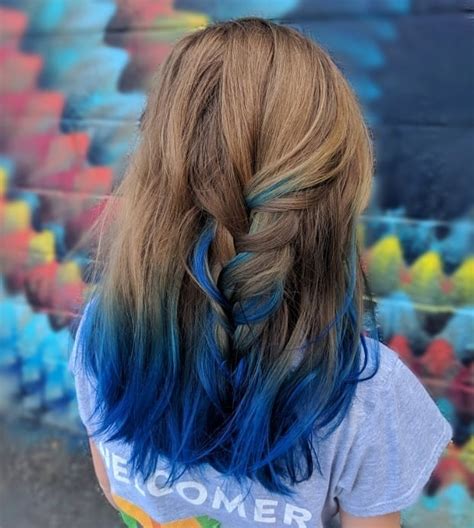 28 Blue Ombre Hair Color Ideas Trending Right Now