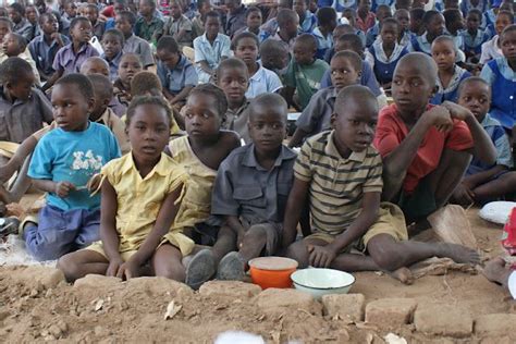 Orphaned Children In Central African Republic Africa African