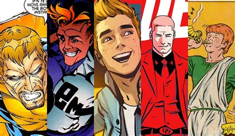 top redheaded guys  comics