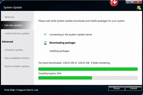 Lenovo System Update Error Occurred While Downloading Packages Updated