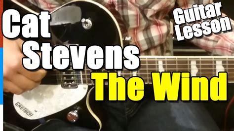 How To Play The Wind On Guitar Cat Stevens Guitar Lesson Tutorial