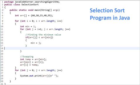 Sorting Arrays In Java Tutorial Selection Sort And Bubble Sort My Xxx Hot Girl