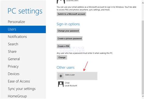 How To Create A New User Account In Windows 8