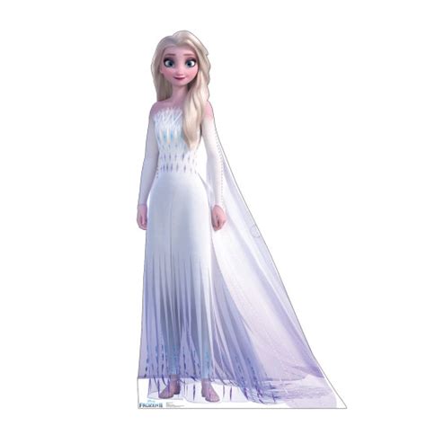 Life Size Elsa White Gown Frozen 2 Epilogue