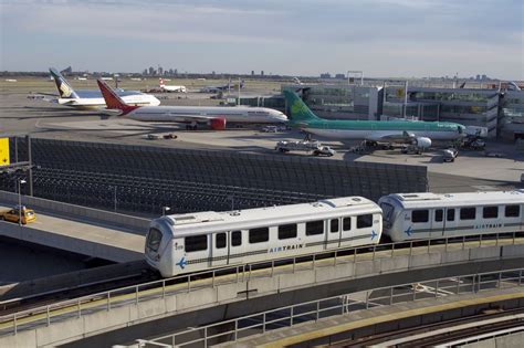 Taking The Airtrain To Travel From Manhattan To Jfk