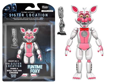 Funko 5 Articulated Five Nights At Freddys Funtime Foxy Action