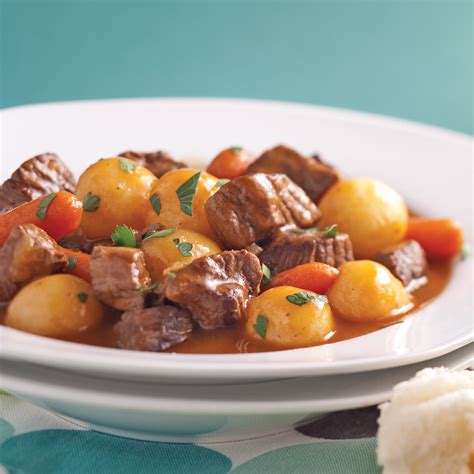 Mijoté de boeuf au vin rouge