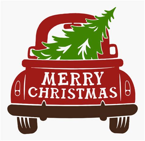 Free Svg Christmas Truck Svg Free 9369 File For Silho