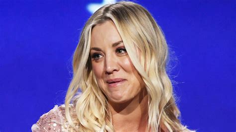 inside kaley cuoco s reaction to her first golden globe nomination