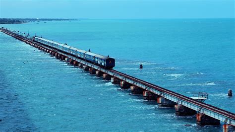 Sea Bridge In Rameshwaram Travel Leisure India